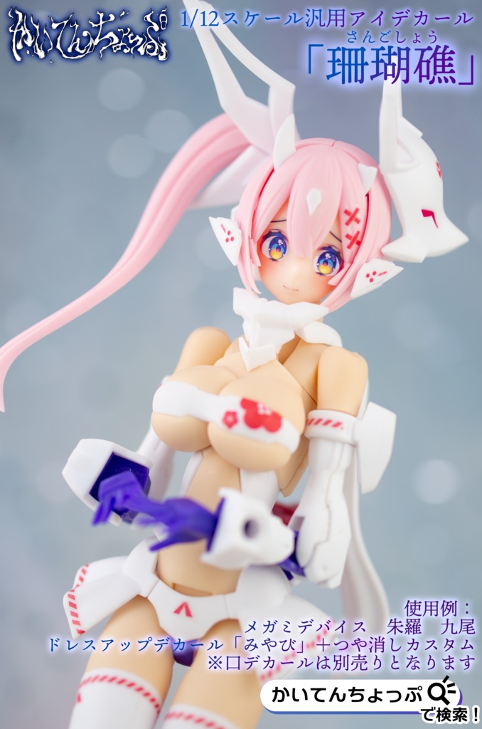 1/12サイズ汎用アイデカール「珊瑚礁」