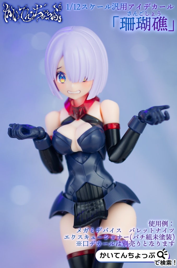 1/12サイズ汎用アイデカール「珊瑚礁」