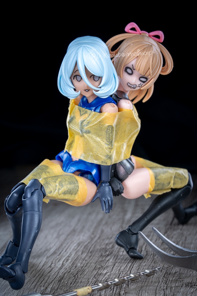 ギャグ顔デカール