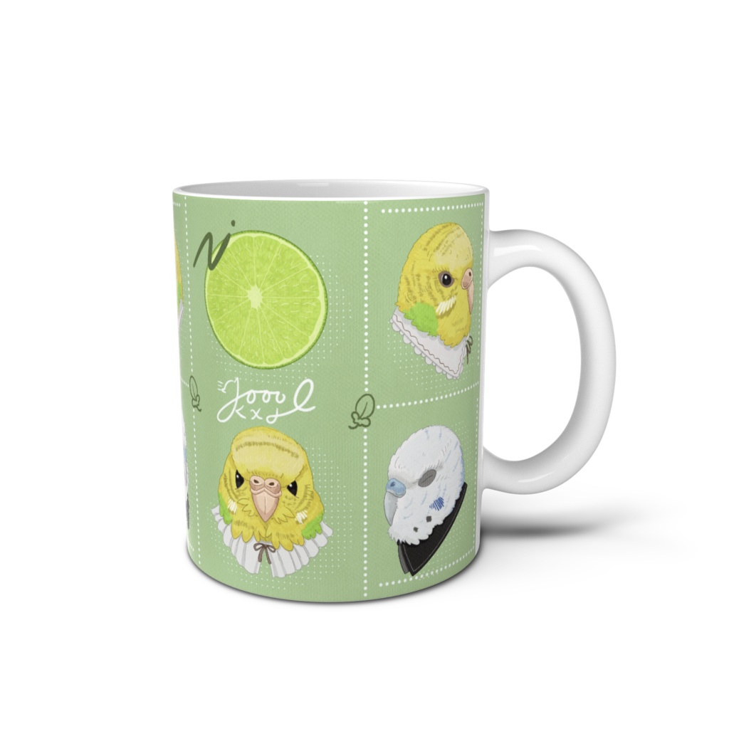 マグカップ セキセイインコ