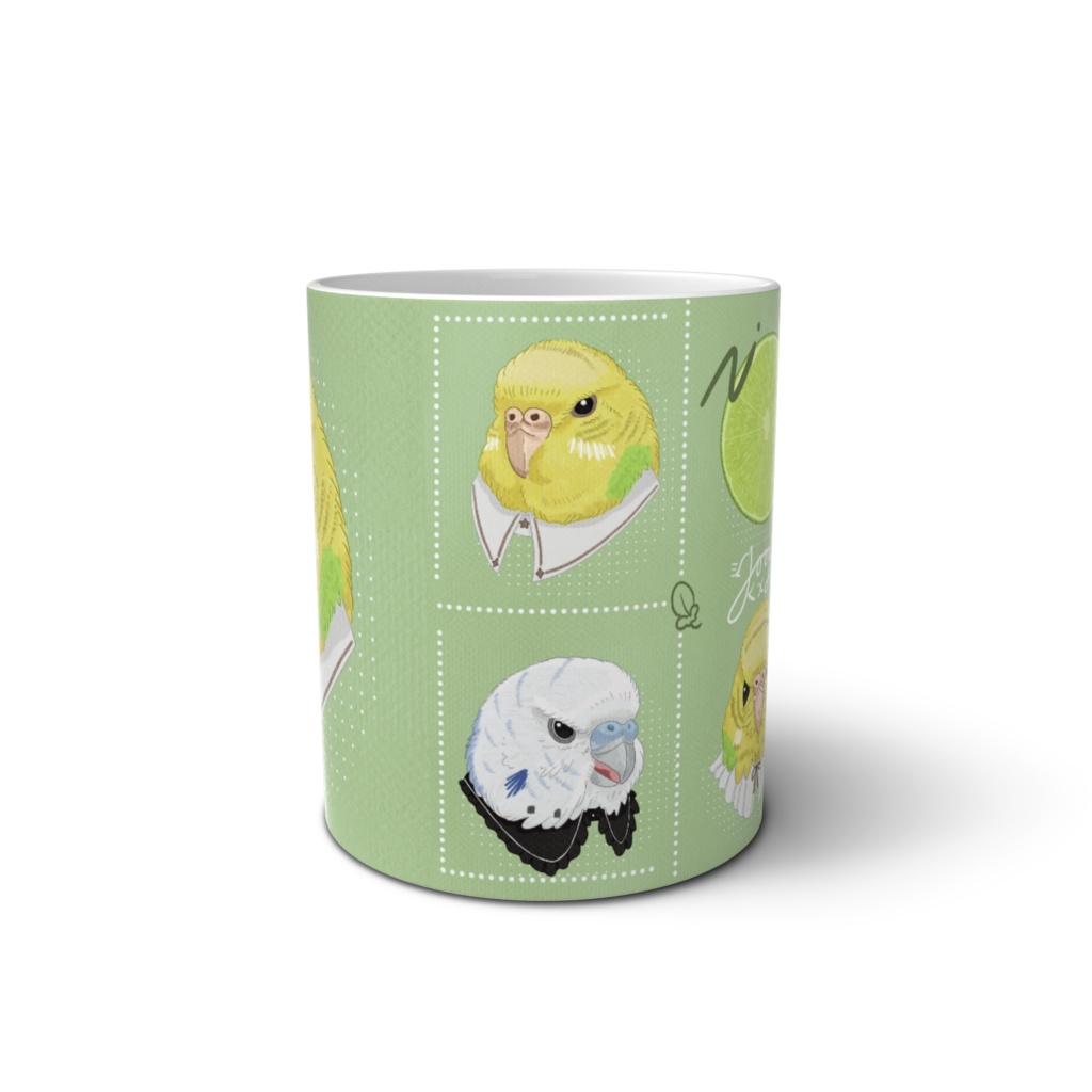 マグカップ セキセイインコ【受注販売】