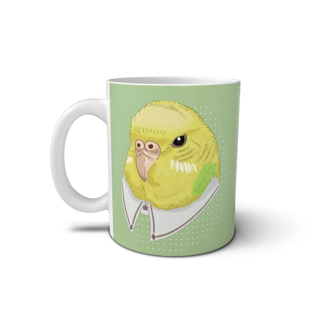 マグカップ セキセイインコ【受注販売】