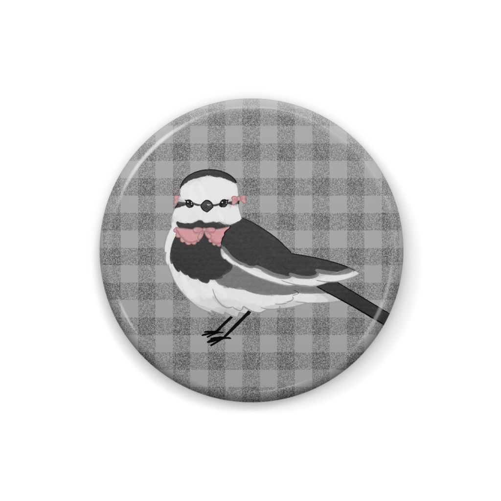 おめかしバードの缶バッジ 各種