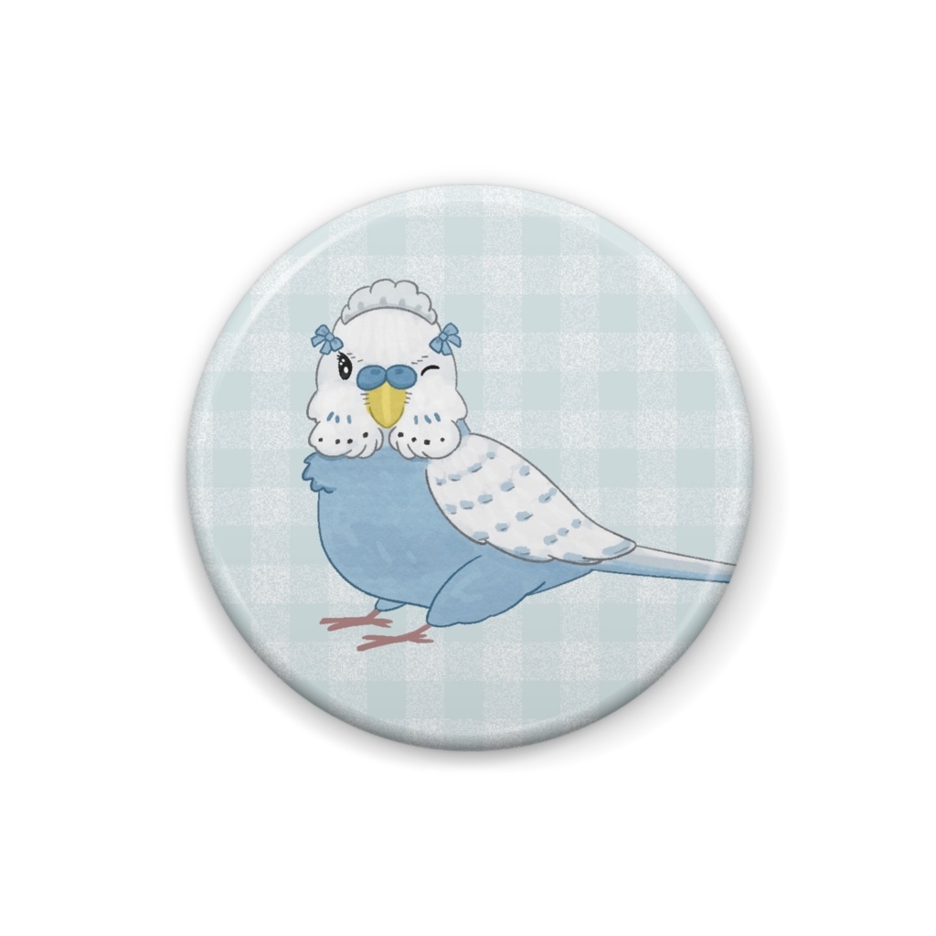 おめかしバードの缶バッジ 各種