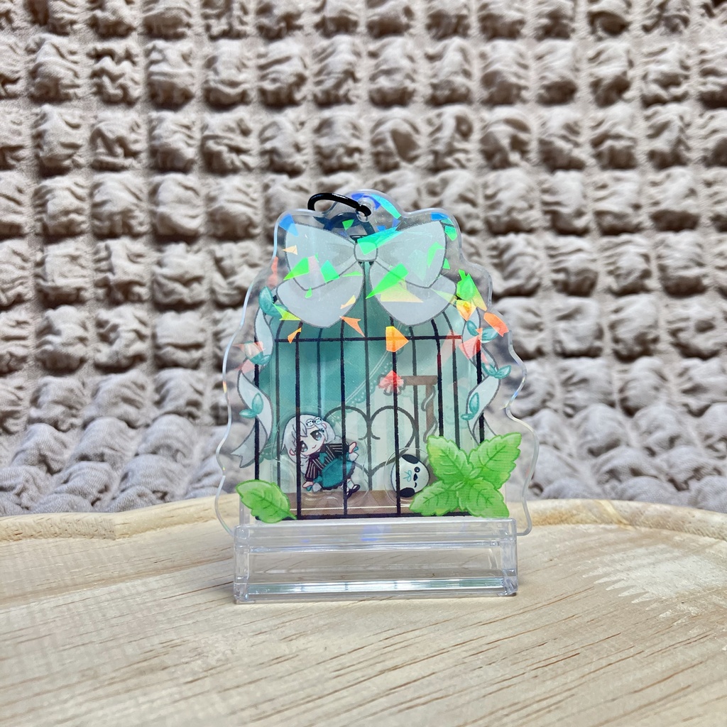 ことりのミント　シャカシャカアクキー