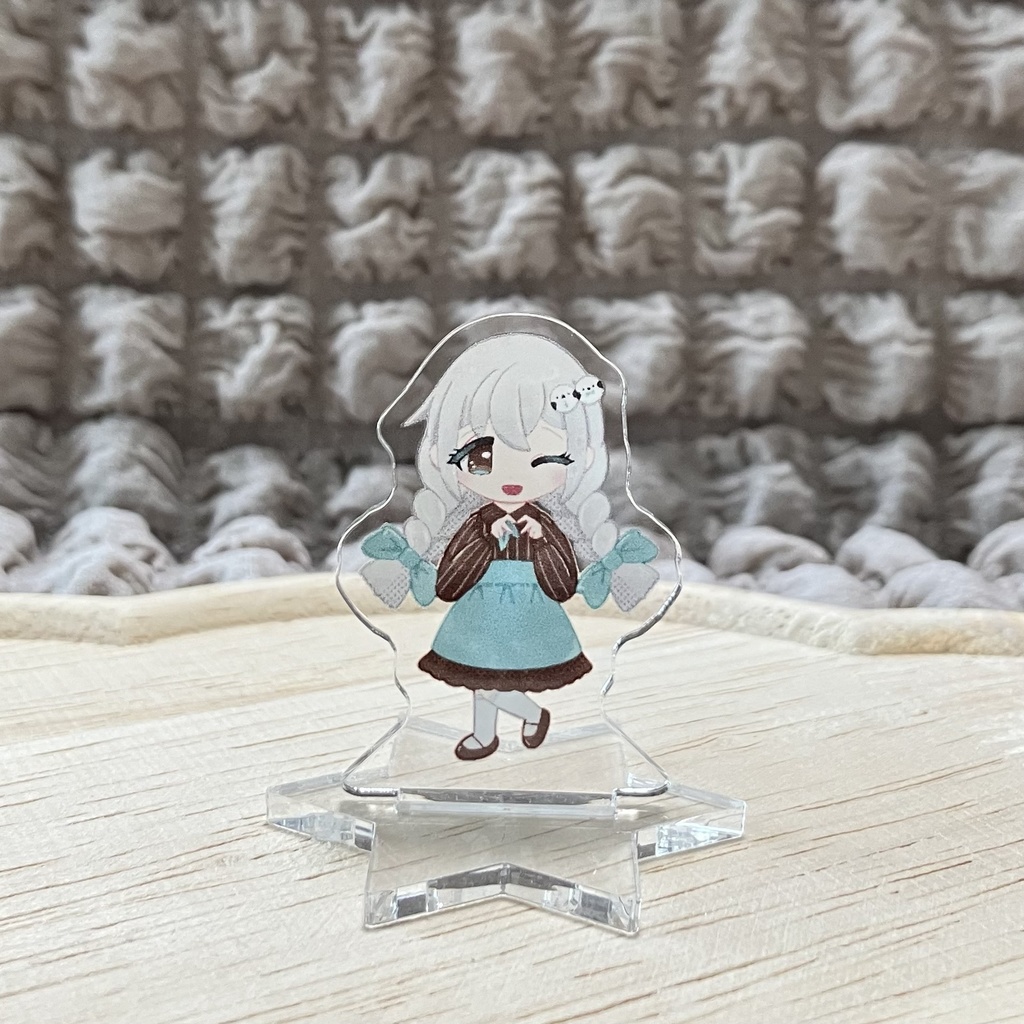 ことりのミント　ミニアクリルスタンド