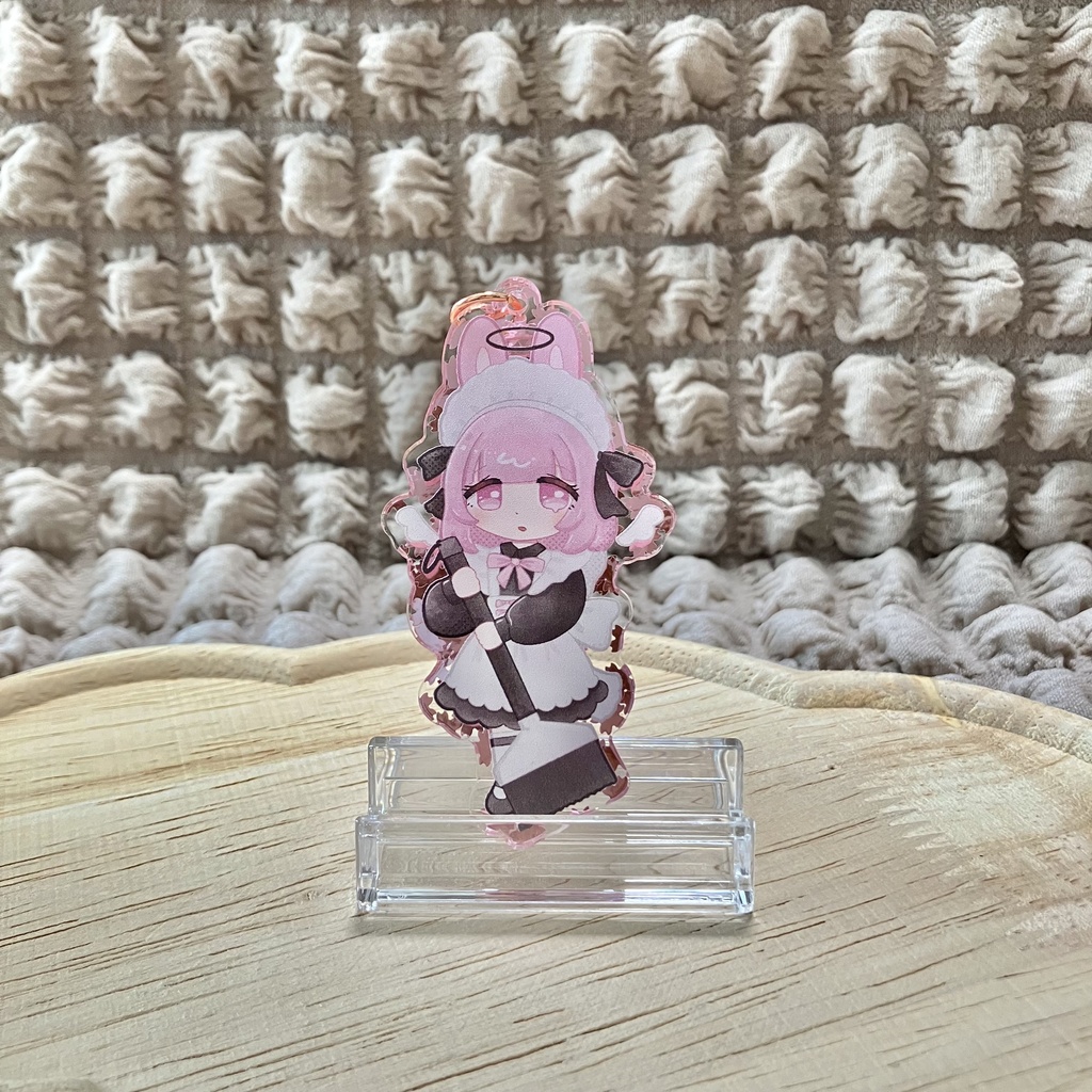 うさ耳メイド　アクリルキーホルダー