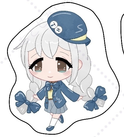 【11/29-30みすけっと】アクリルキーホルダー　ミントちゃん