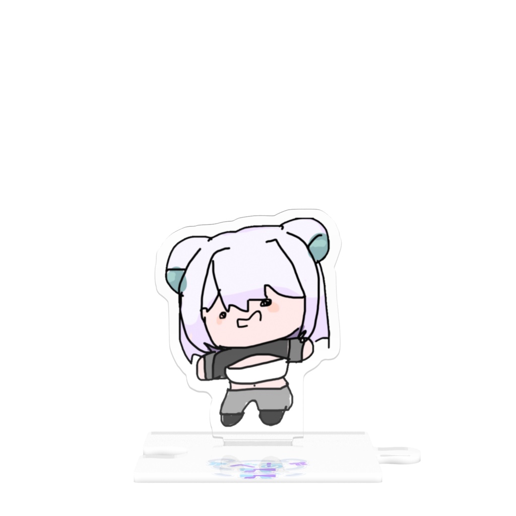 めんたもん 黒の衣装 繋がるアクスタ