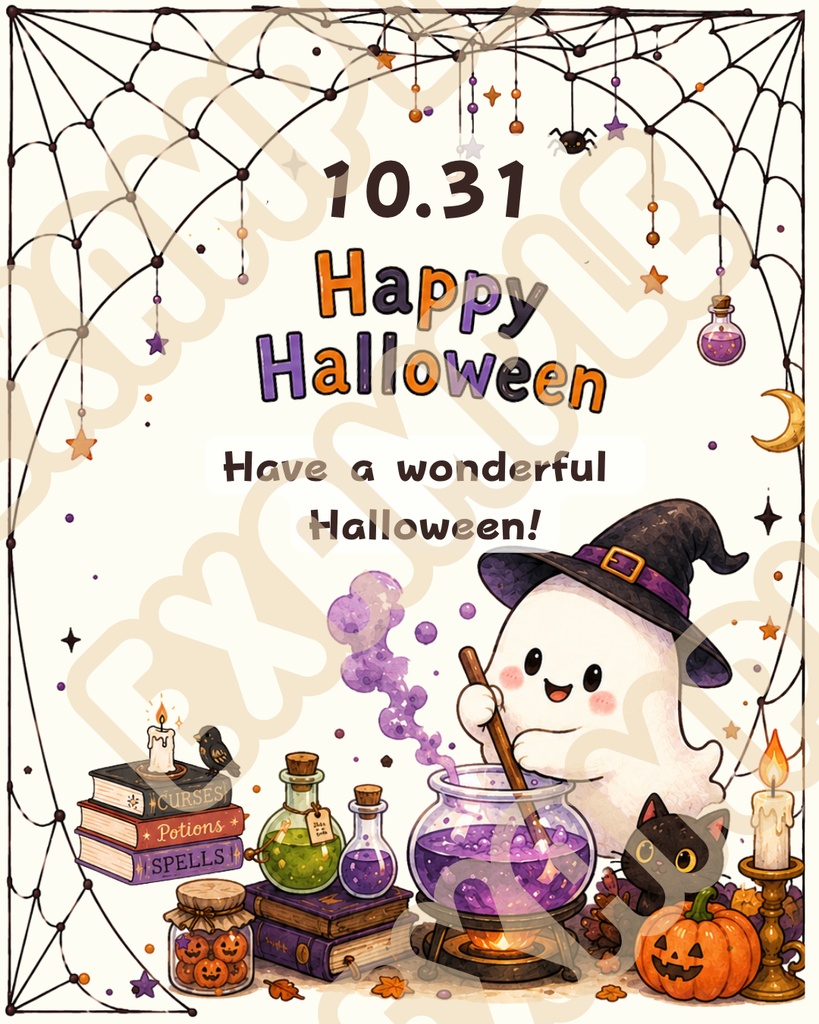 ハロウィン素材セット 500点以上│おばけ・黒猫・お菓子・背景・あしらい