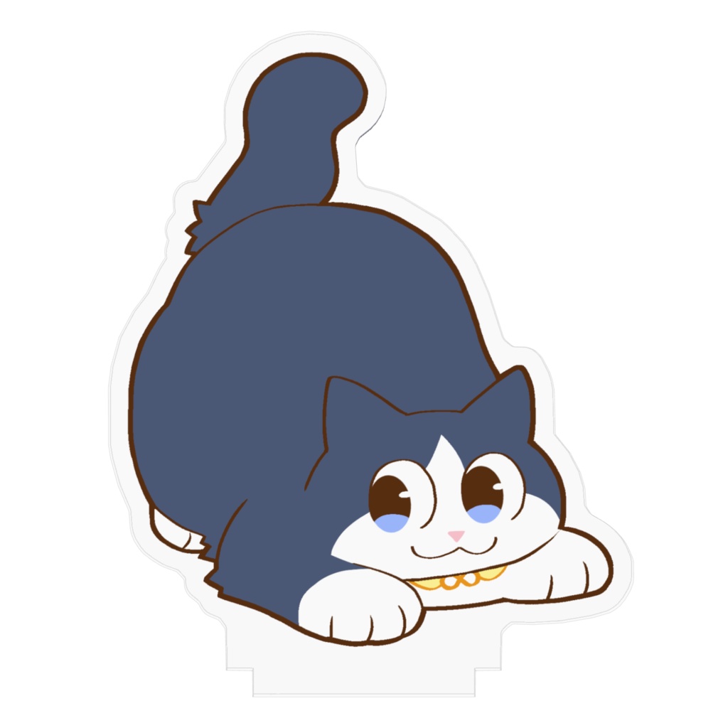 【ブラ猫】ハチくんのアクスタ