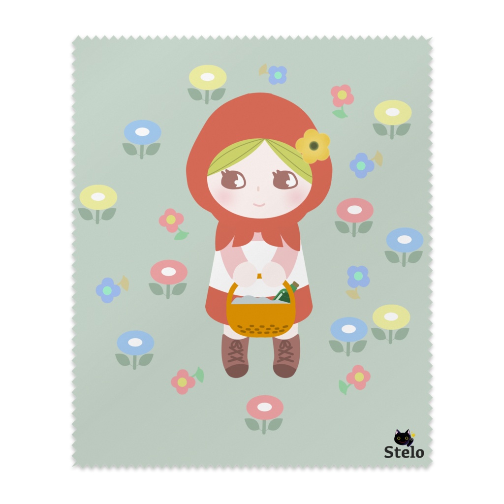 あかずきんちゃんメガネ拭き