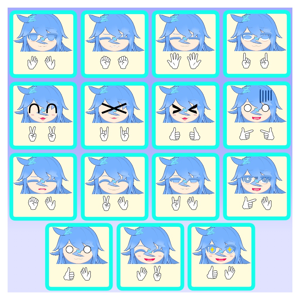 【VRC向けオリジナル3Dモデル】眠異 ホロ