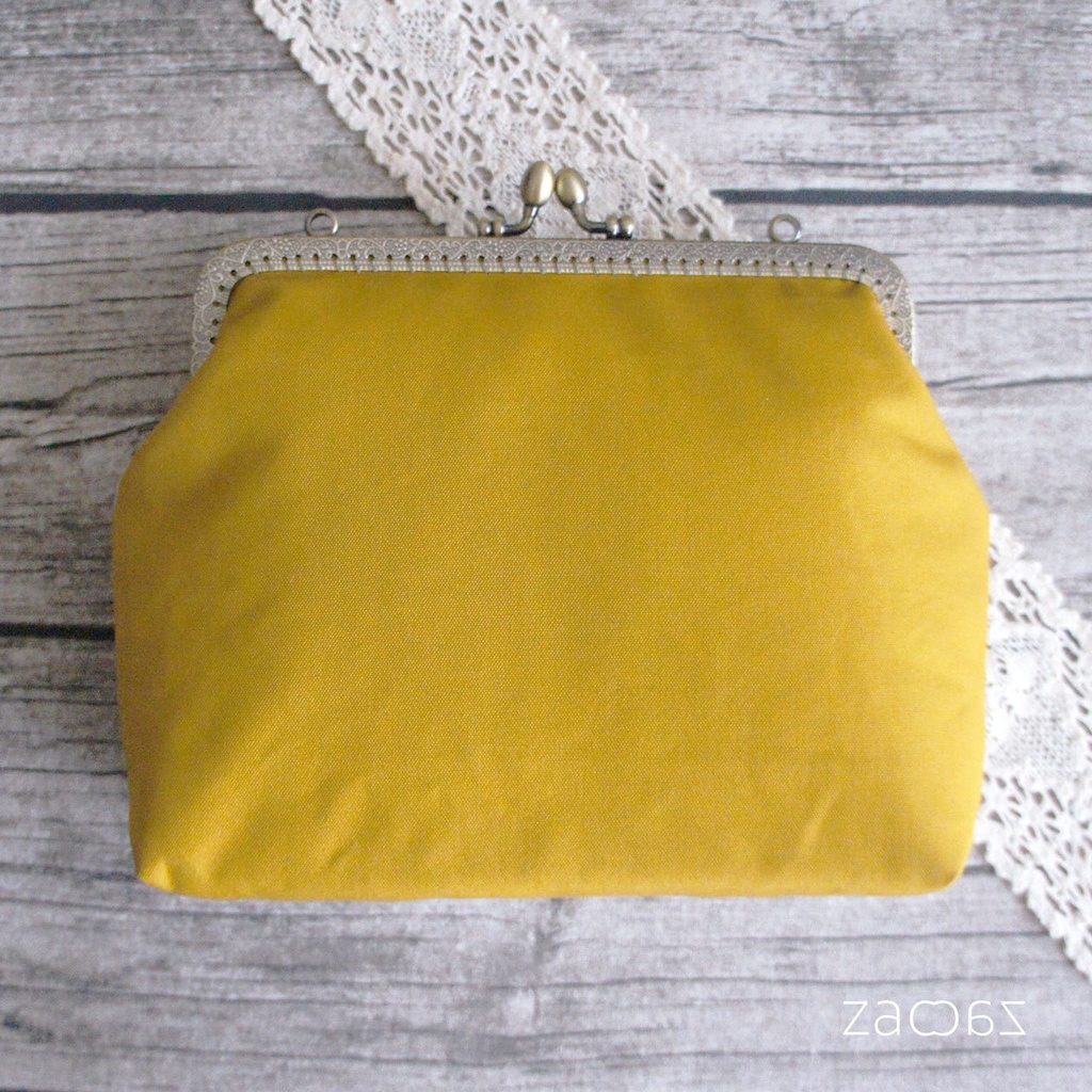 《送料無料》がま口ショルダーバッグ*マーガレット