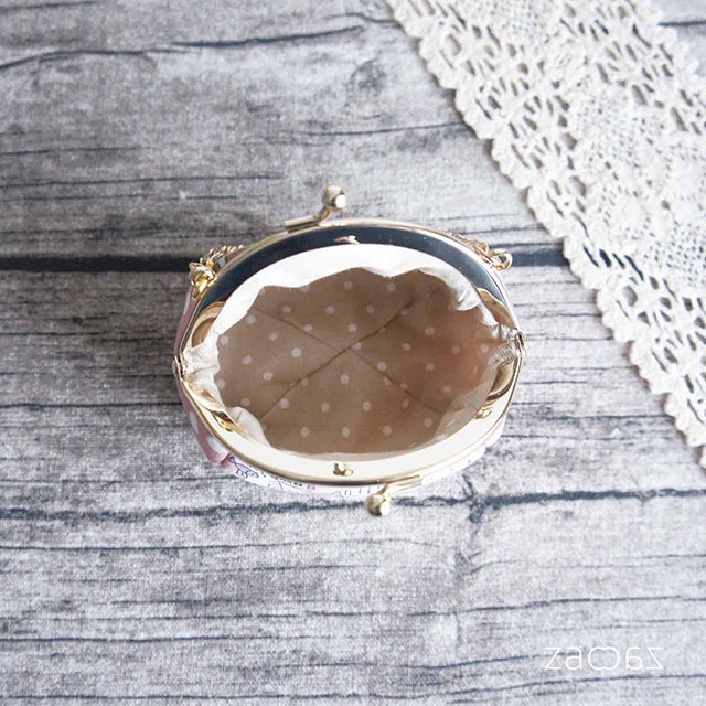 《送料無料》バッグチェーンがま口*猫と回転するお店