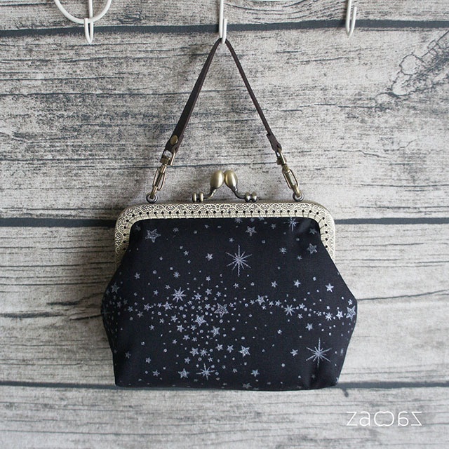 《送料無料》手提げがま口ポーチ*夢猫