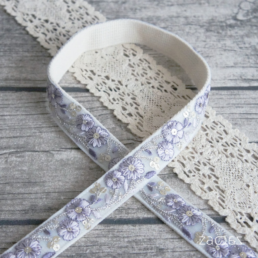 《送料無料》ショルダーストラップ*2.5cm幅*インド刺繍