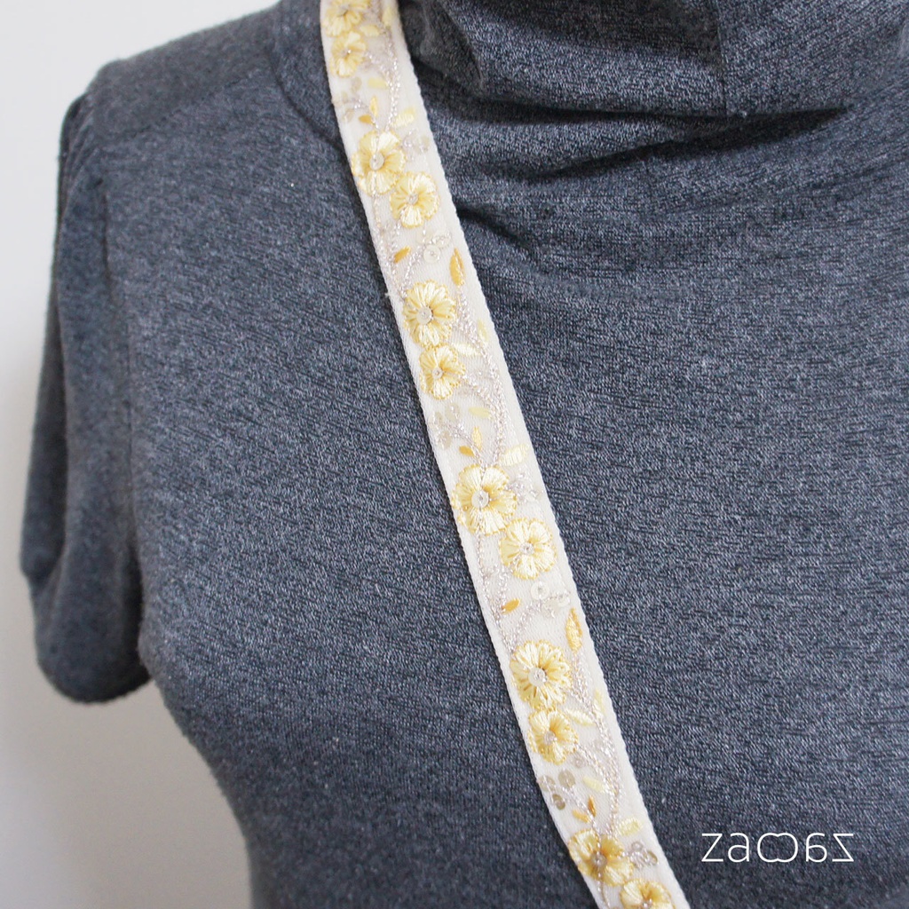 《送料無料》ショルダーストラップ*2.5cm幅*インド刺繍