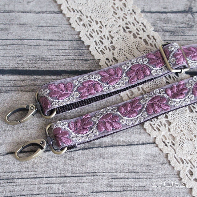 ショルダーストラップ*2.5cm幅*インド刺繍