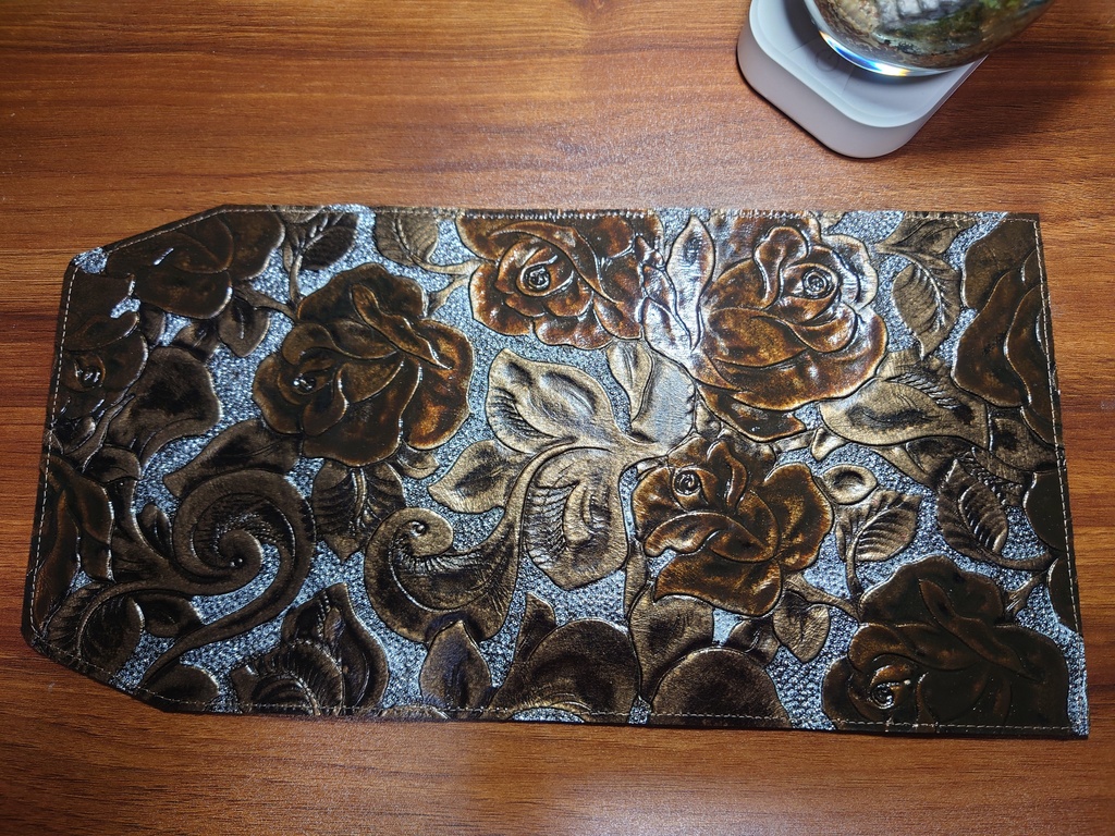 皮革製ブックカバー