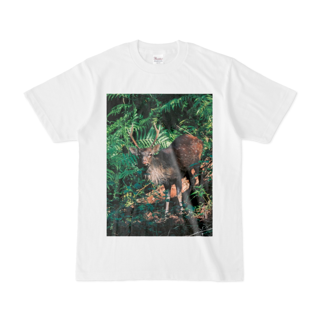 森の雄鹿Tシャツ