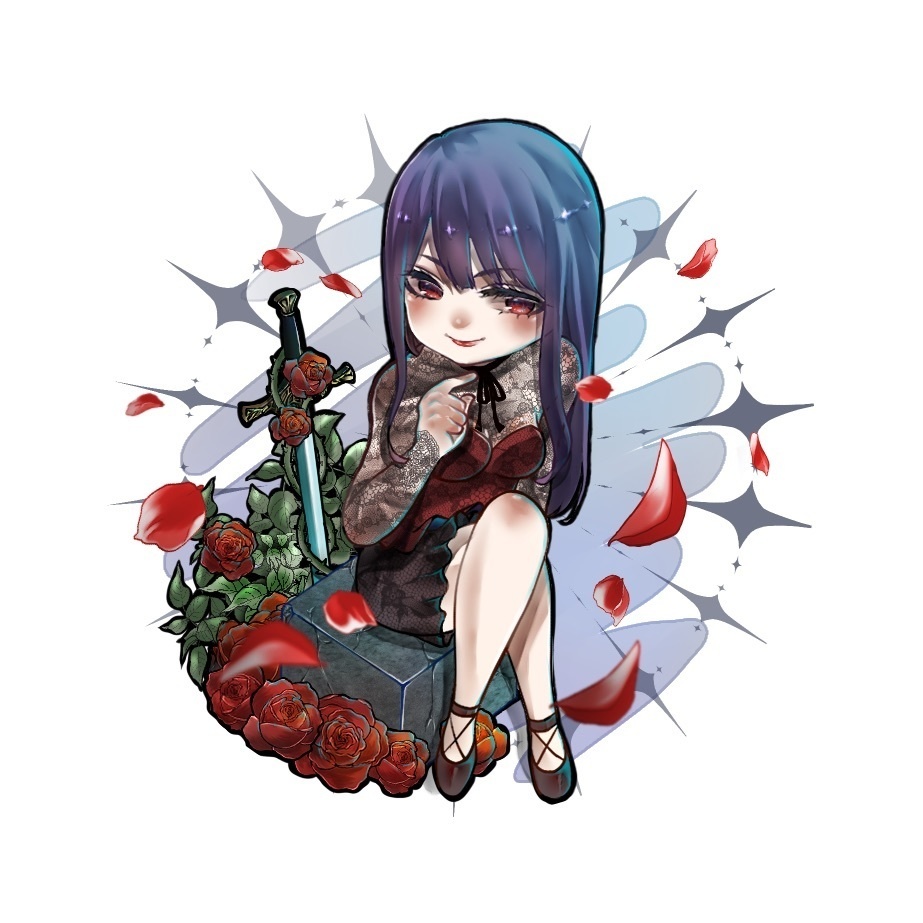 缶バッジ型ミラー / 57mm ❧ クロミネンス・クロニクル