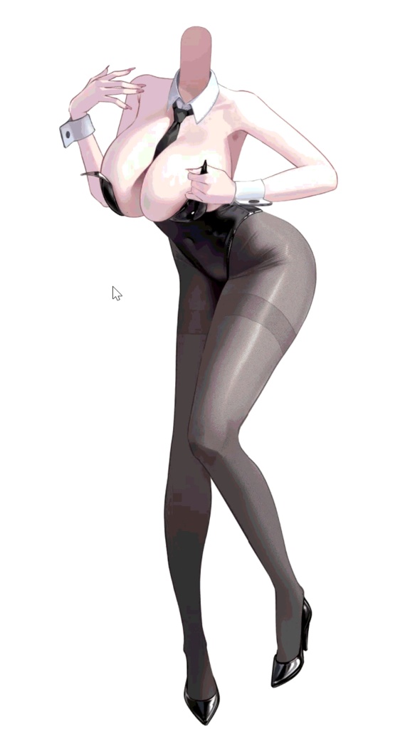 Bunny girl Live 2D vts asset
