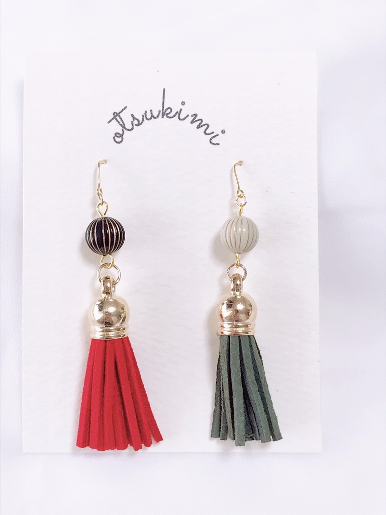 紅敬イメージピアス/イヤリング