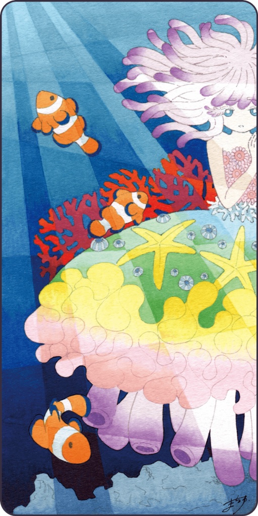 PRISMATIC FANTASIA アクリルキーホルダー『20.CORAL』