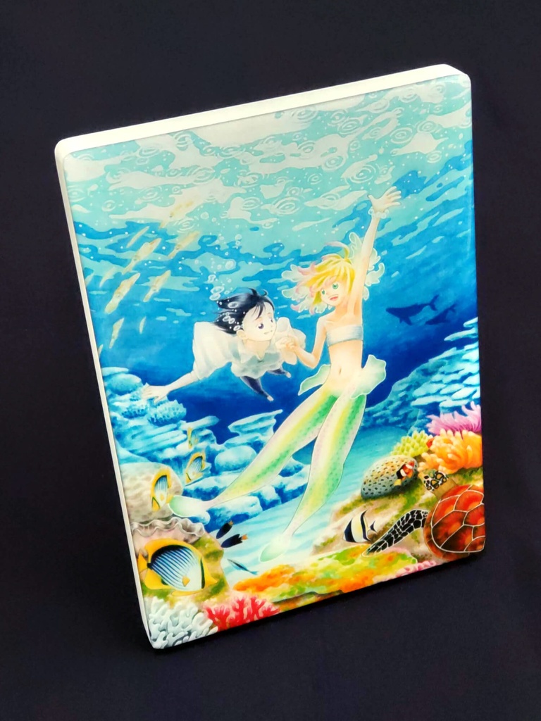 クリスタルアート〈小〉『雨の日も君となら』