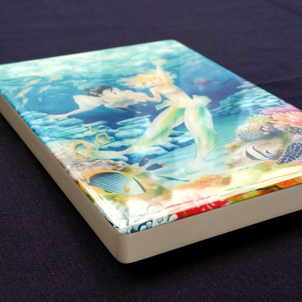 クリスタルアート〈小〉『雨の日も君となら』