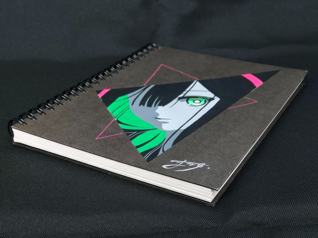 アクリル原画 B6無地リングノート『由星 -Yuse-』