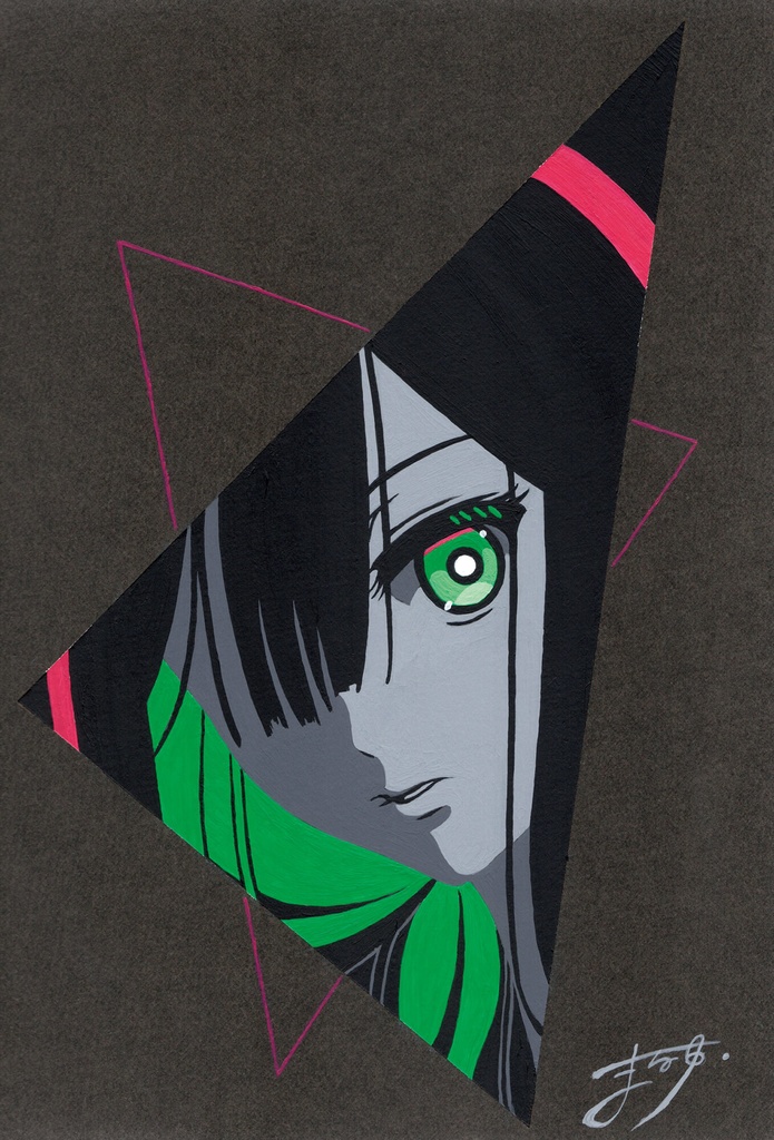 アクリル原画 B6無地リングノート『由星 -Yuse-』