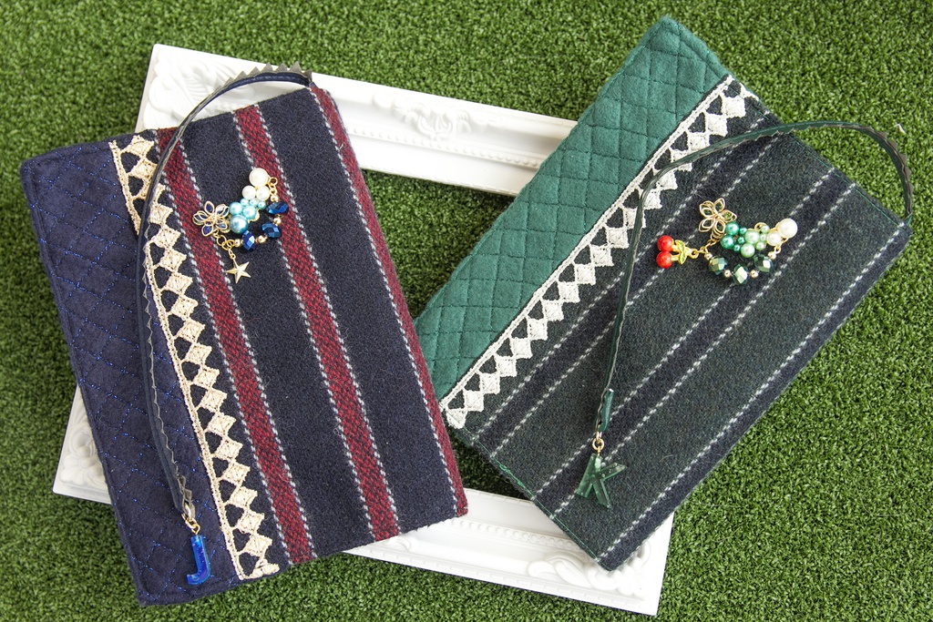 JOJO-ポーチ・コインケース・ブックカバー・ブローチ