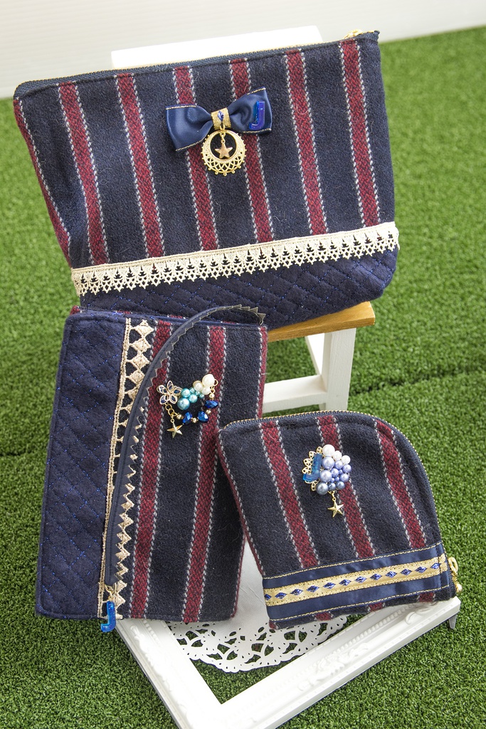 JOJO-ポーチ・コインケース・ブックカバー・ブローチ