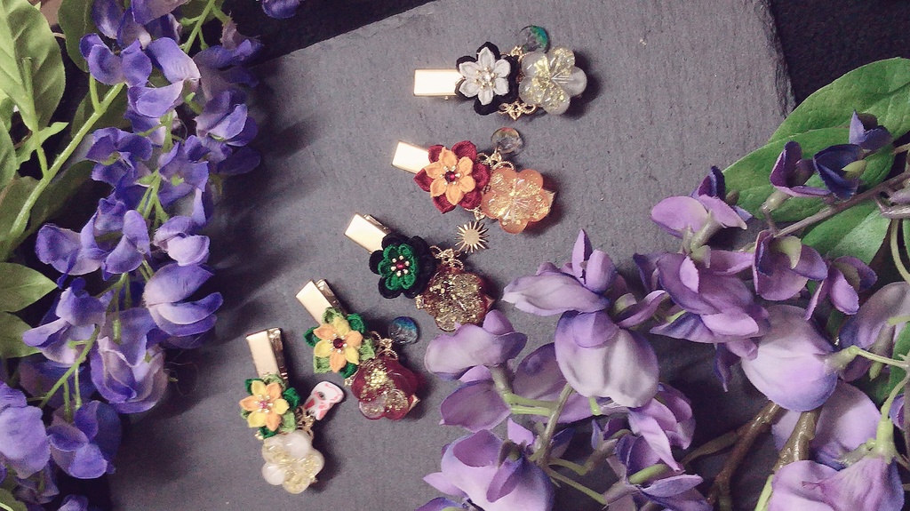 鬼滅-髪飾り・ブローチ*10/15追加*