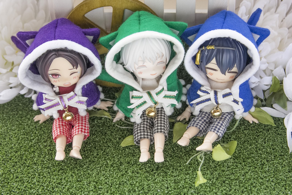 ねんどろ-猫耳ケープ1