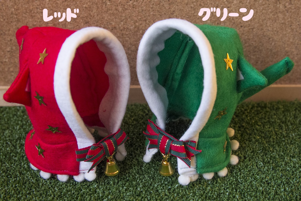 ねんどろいど-クリスマスVer猫耳ケープ・ニット帽