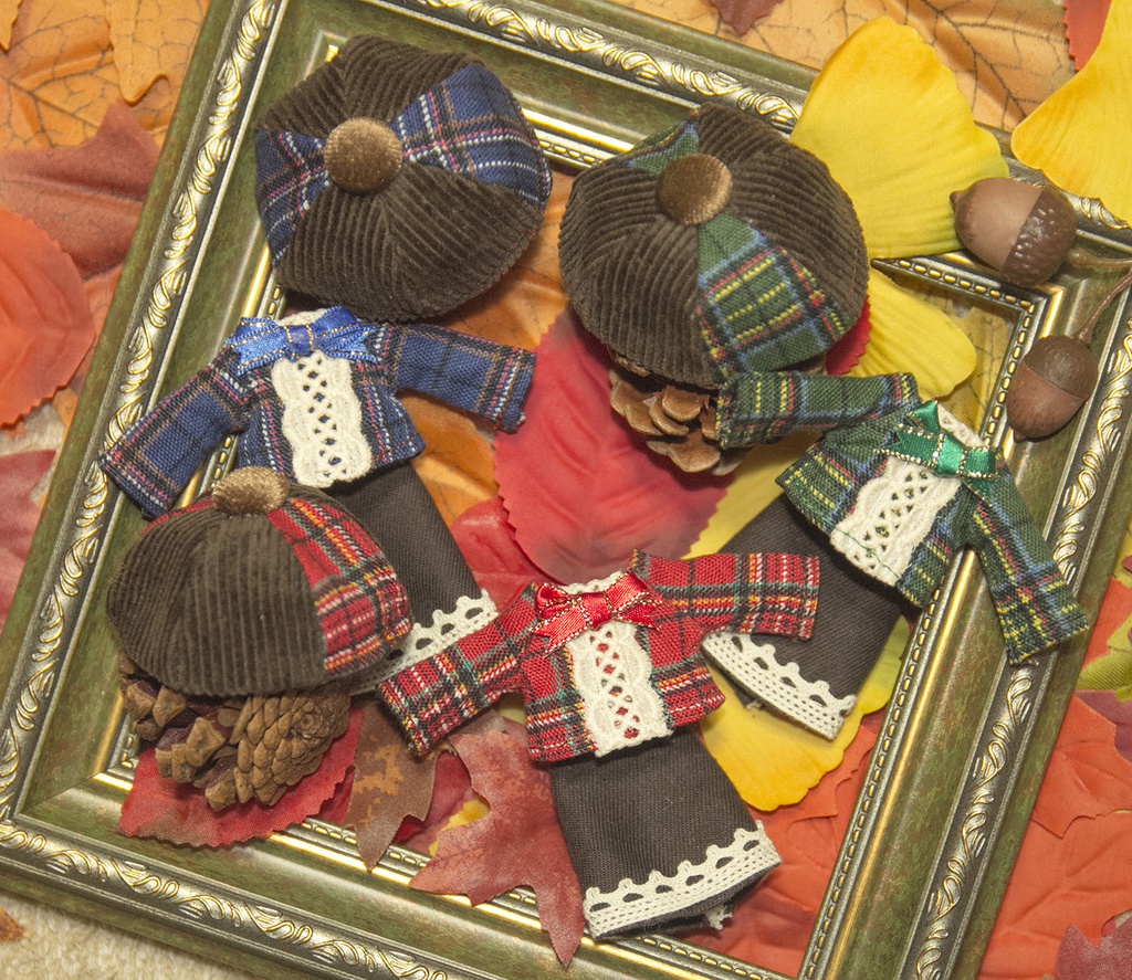 オビツ11-チェックコーデセット.