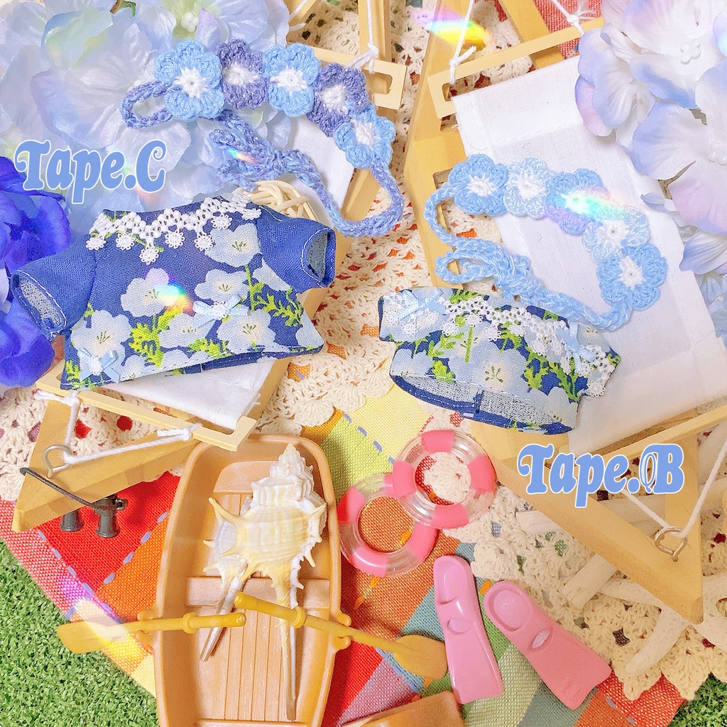 にじぱぺ・にじぬい-ネモフィラセット