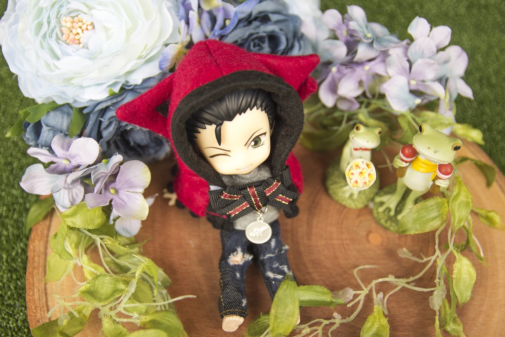 DC-猫耳ケープ(ねんどろいどサイズ)