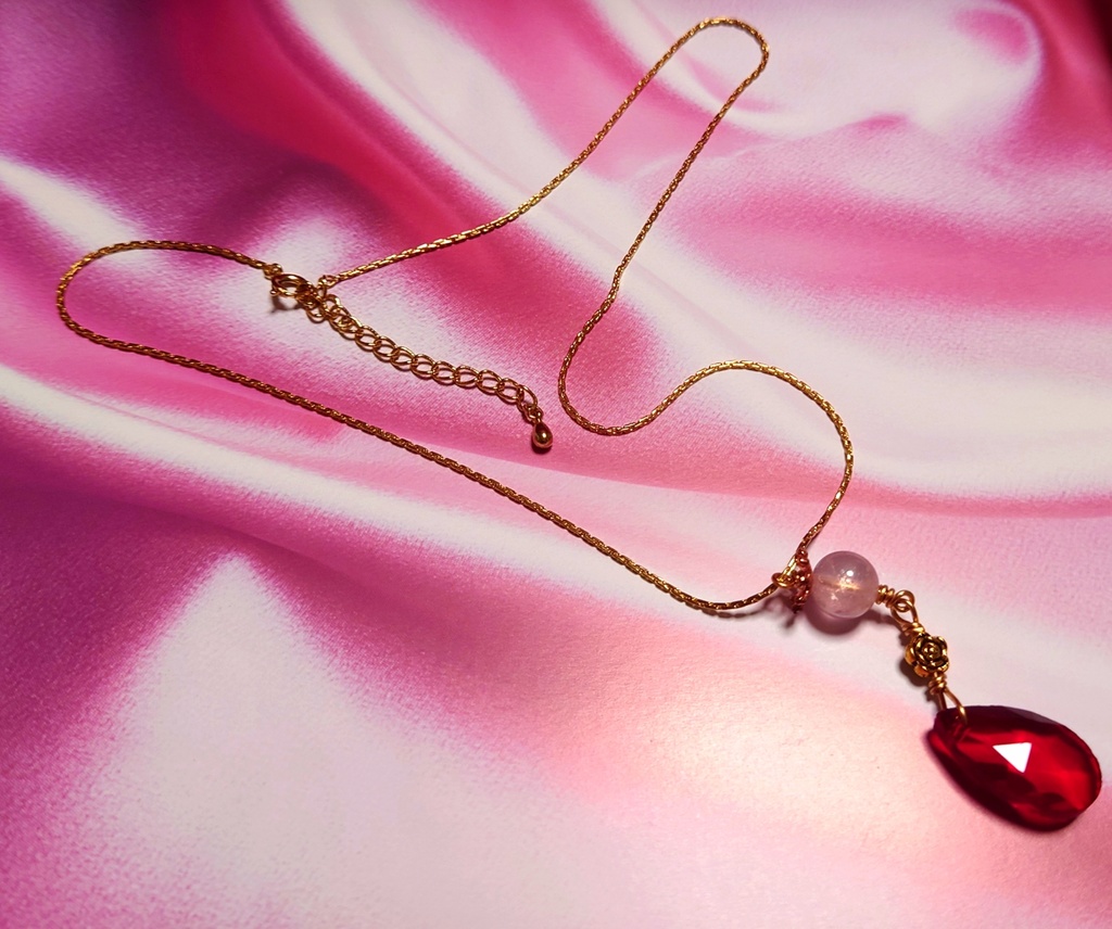 ★ツイステイメージネックレス ハーツラビュル