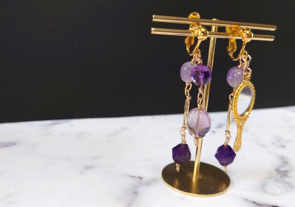 ★ツイステイメージアクセサリー ポムフィオーレ イヤリング