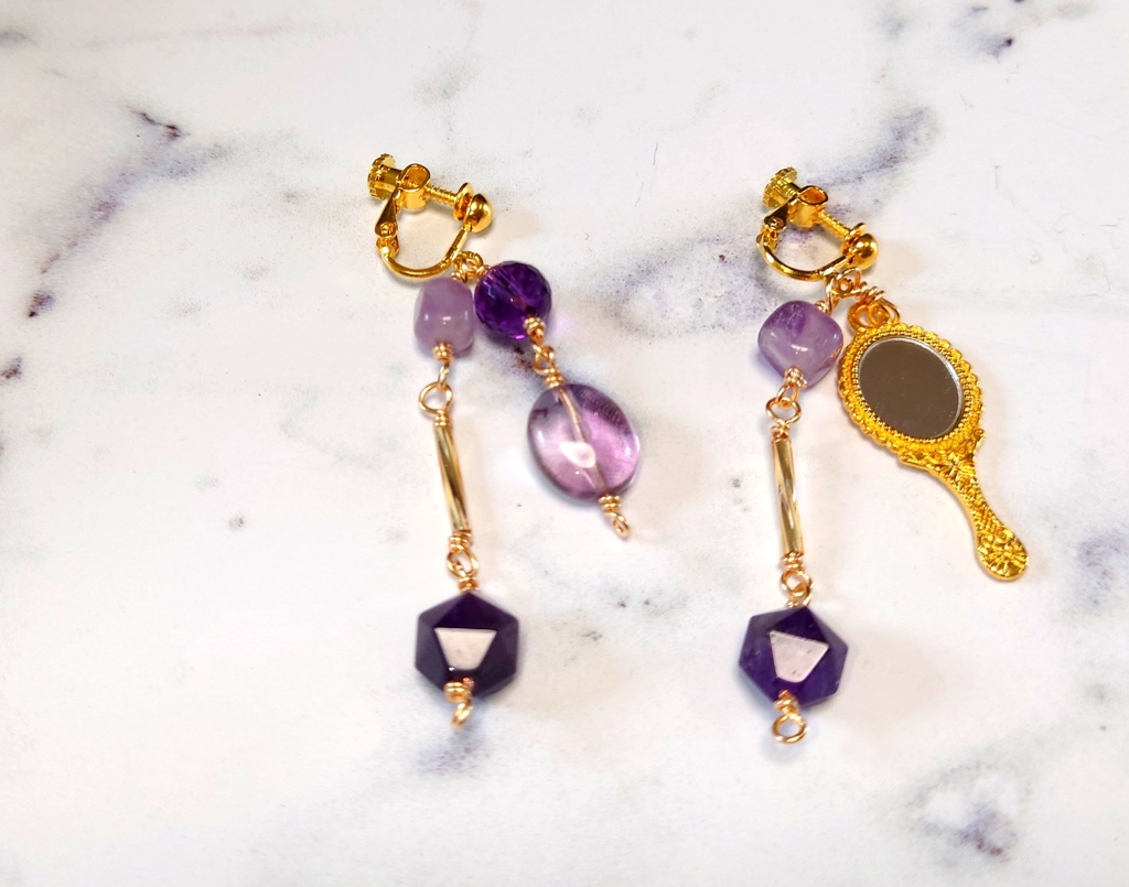 ★ツイステイメージアクセサリー ポムフィオーレ イヤリング