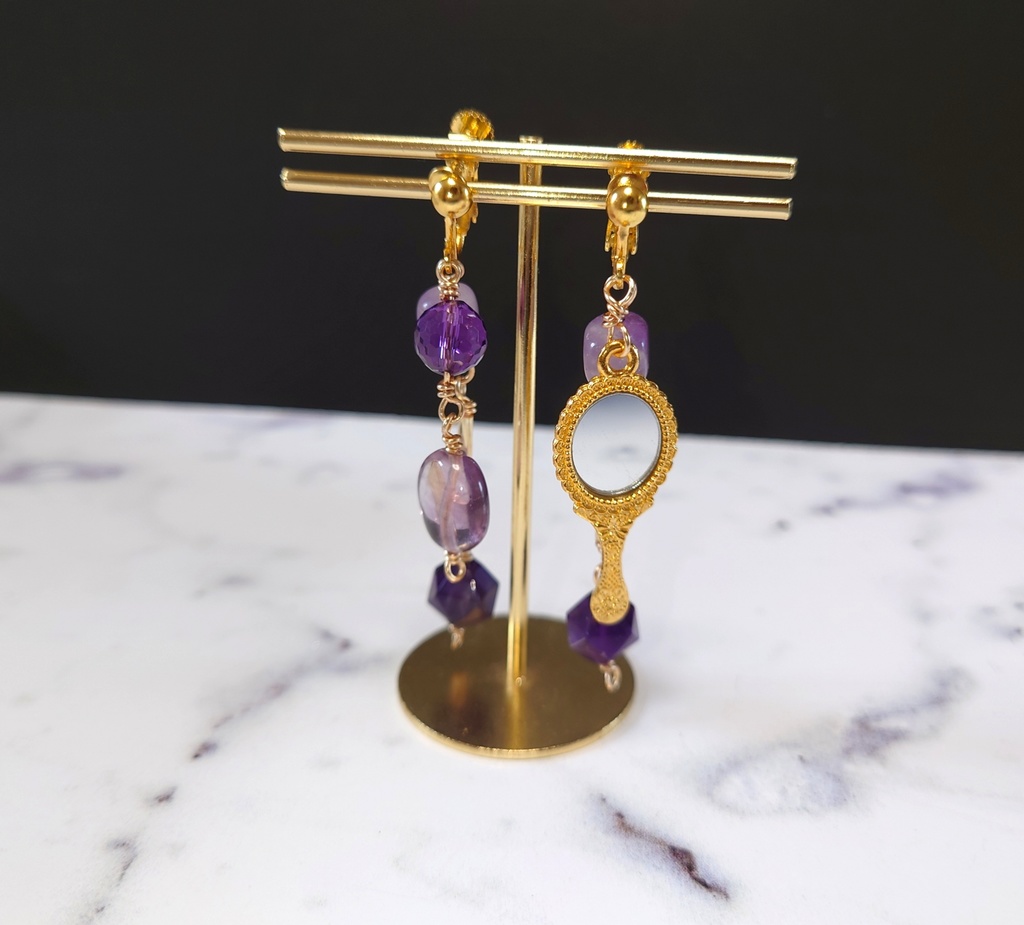 ★ツイステイメージアクセサリー ポムフィオーレ イヤリング