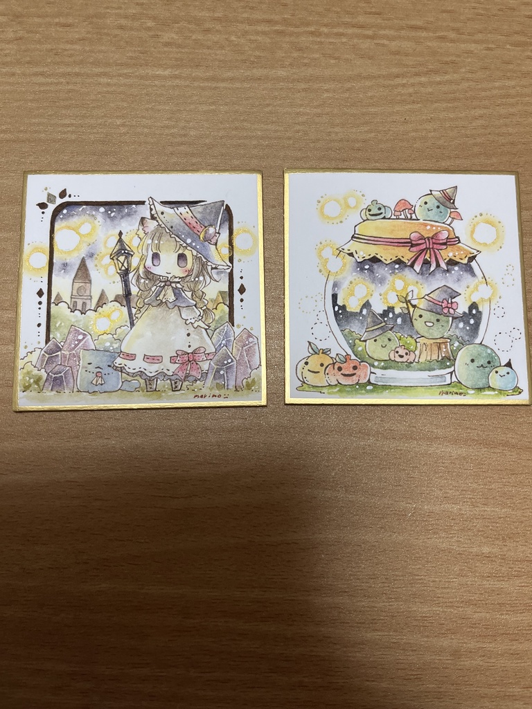 ミニ色紙