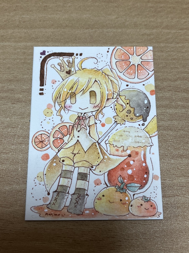 ATC原画（オレンジ）