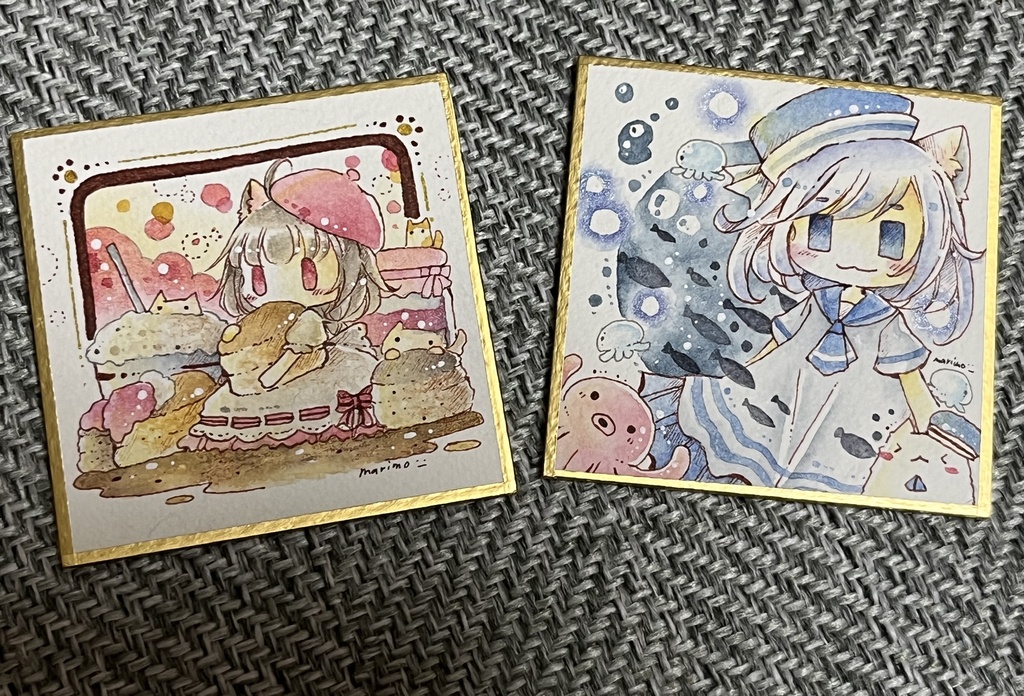 ミニ色紙