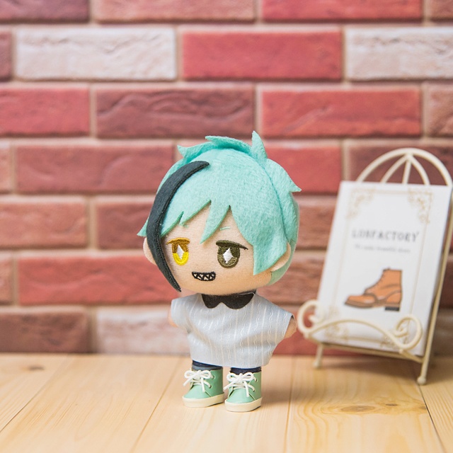 ぬい靴(10㎝~12㎝)紐シューズ:ミント