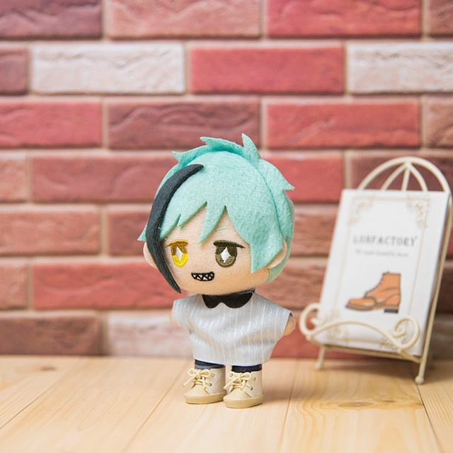 ぬい靴(10cm / 16cm)紐シューズ:白×ベージュ